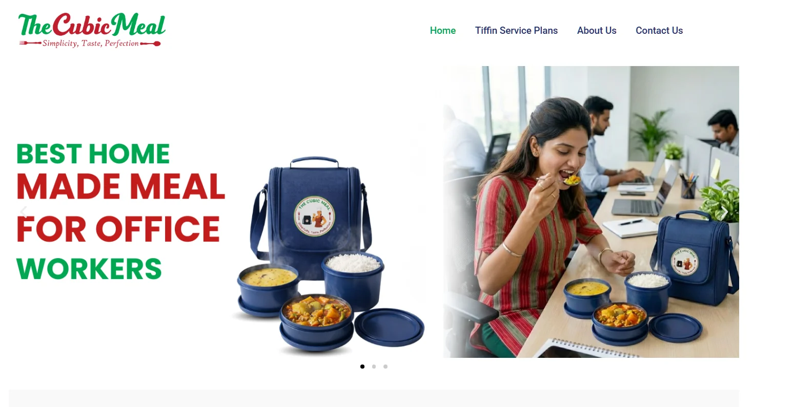 SEO & Local SEO — The Cubic Meal